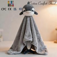 Linda Manta de Peluche de Oveja Beige para Bebés y Niños, Toalla de Confort Suave, Manta de Animales de Peluche