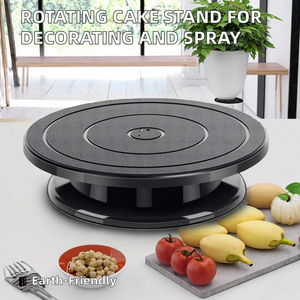 Wholesale Eco-Friendly Plastic Revolving <strong>Cake</strong> <strong>Stand</strong> Rotating Turntable for Paint Spraying <strong>Spinner</strong> - Product Image 2