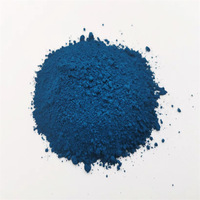 Peinture bleue à l'oxyde de fer, Peinture à l'eau, Mortier, Revêtement de sol gaufré, Terrazzo, Bleu ciel, Poudre bleu saphir