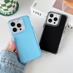 Venta al por mayor 3 en <span class=keywords><strong>1</strong></span> tendencia sólida multicolor elegante funda de teléfono para Redmi note12 124G 13C - Product Image 1