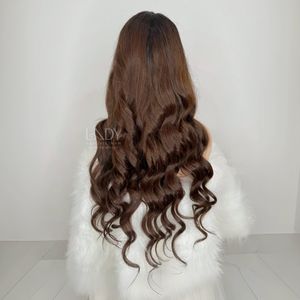 Perruques de dentelle de cheveux humains vendeurs de cheveux humains vietnamiens perruque de cheveux humains ondulée sans colle - Product Image 3