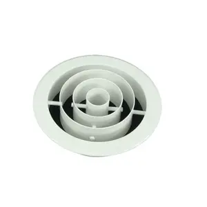 HVAC Ball Spout Jet Air Diffuser Air Conditioners Round Ceiling Aluminum Diffuser Jet Ring Air Diffuser Round Nozzle