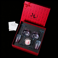 Boîte cadeau de luxe artisanale pour verres, emballage rigide pour gobelets, tasses à café, ensembles de vaisselle, boîte d'emballage pour cadeaux de mariage et d'anniversaire
