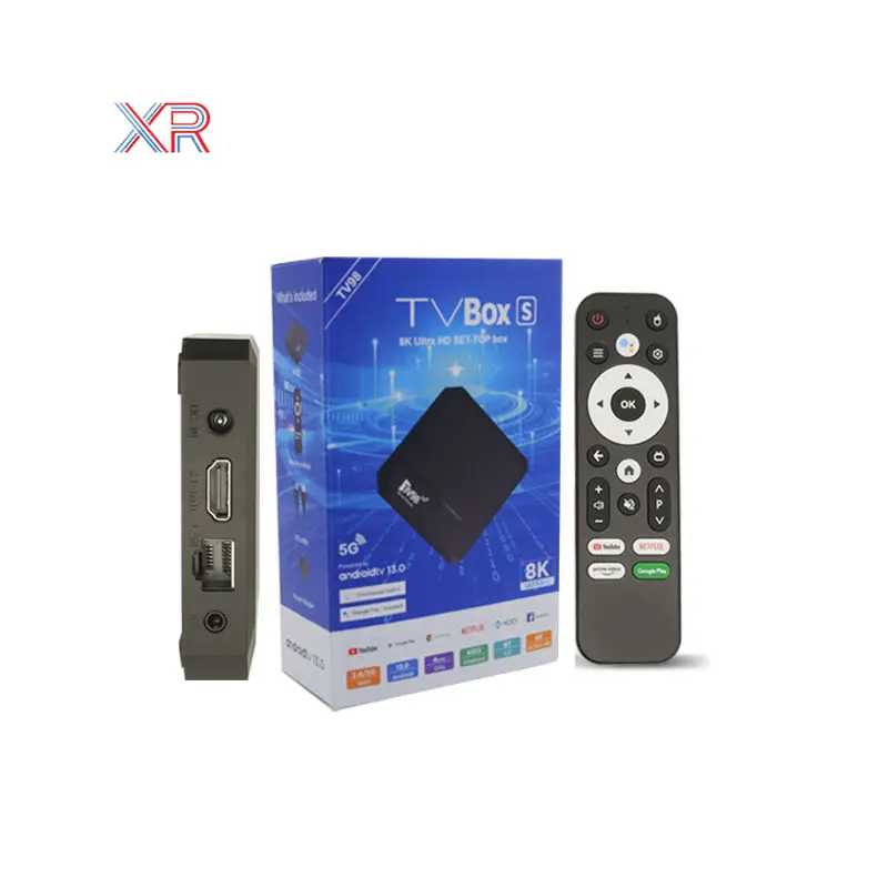 Derniers fabricants de box TV Xnxx IPTV Streaming Device 4K Mi Jailbreak Set-top box ATV Android TV Box