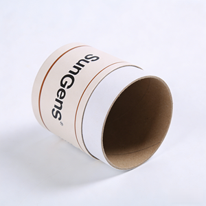 Tube en carton cylindrique de luxe pour crème glacée, jetable, durable, résistant à l'humidité, multi-usage, boîte ronde - Product Image 2