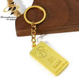 Llavero Personalizado de Fabricantes Chinos, Llavero de Oro con Letras, Nombre, Logotipo en Relieve, Aleación de Zinc, Hierro, <span class=keywords><strong>Metal</strong></span>, Bonito - Product Image 1