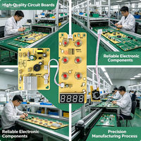 Kit de PCB de Control Principal de Alta Estabilidad para Cocina Infrarroja, Seguro contra Sobretensiones de 2KV, 1800-2200W, Juego Completo de Placas de Circuito Amor