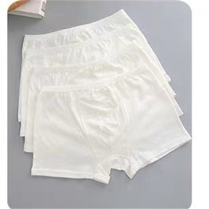 Sous-vêtement boxer jetable de haute qualité pour hommes respirant épais Spandex confortable Portable stérilisé taille imprimée personnalisée - Product Image 2