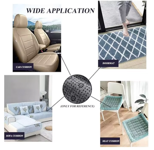 Alfombra antideslizante de fieltro de plástico de punto de tamaño personalizado de alta calidad, tela antideslizante, tela de respaldo para alfombra con mechones, Carpe - Product Image 3