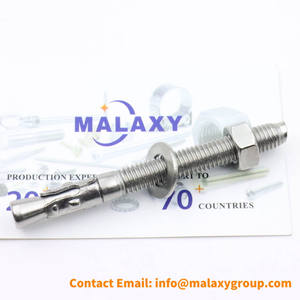 Malaxy สลักเกลียวยึดผนังชุบสังกะสี M6 A2-70สลักเกลียวลิ่ม Sus304 <span class=keywords><strong>M16</strong></span> M10 M8 M13ขยายได้ - Product Image 4