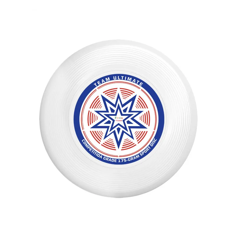 Aangepaste Logo Moq 1 Stuk Aerodynamische Ontwerp Flying Disc In 40Meter Plastic Frisbeed Voor Sport