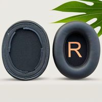 Coussinets d'oreille de remplacement pour QCY H3 H3 Lite, en cuir protéiné de qualité supérieure, éponge haute densité à réduction de bruit