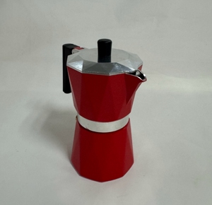 Thiết kế độc đáo hình dạng kim cương của nhãn hiệu Stovetop Espresso cà phê <span class=keywords><strong>Maker</strong></span> 3/6 ly, kim loại nhôm Moka nồi cafetera cho thị trường Châu Âu - Product Image 3