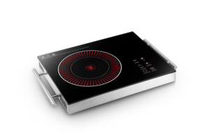 Table de cuisson infrarouge portable 2200W à brûleur unique pour la maison, avec capteur tactile et poignée, en acier inoxydable, cuisinière à induction domestique - Product Image 5