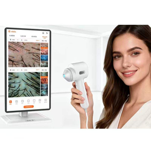 เครื่องวิเคราะห์ผิวหนังและเส้นผม 2 in 1 AI พร้อมหน้าจอแสดงผล ระบบตรวจจับสองมิติ สำหรับการวิเคราะห์หนังศีรษะ - Product Image 6