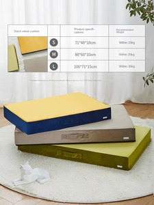 Vente en gros OEM logo Lit confortable orthopédique pour animaux de compagnie Accessoires chien chat Bestseller Matelas lavable anti-rayures Lit pour chien - Product Image 5