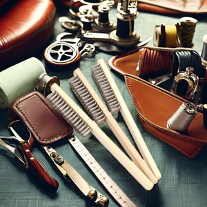 Spazzola a tazza industriale per la rimozione della ruggine, lucidare il filo di pulizia in rame puro con manico in legno in acciaio inox con supporto - Product Image 5