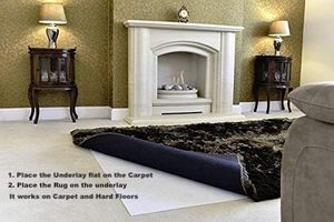 Đa năng <span class=keywords><strong>underlay</strong></span> với một mức độ tuyệt vời của Grip trên tất cả các loại sàn thảm Gripper chống trượt - Product Image 2