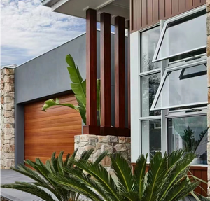 Fenêtre <span class=keywords><strong>standard</strong></span> australienne en aluminium à rupture thermique, du sol au plafond, fenêtre de <span class=keywords><strong>baie</strong></span>, auvent - Product Image 2