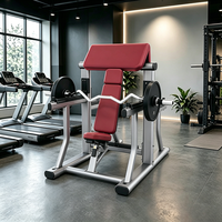 Banc de musculation réglable en acier pour biceps - Usage commercial durable pour la musculation