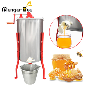 เครื่องสกัดน้ำผึ้ง/เครื่องหมุนเหวี่ยง3เฟรมทำจากสเตนเลสด้วยมืออุปกรณ์สำหรับเลี้ยงสัตว์ - Product Image 3