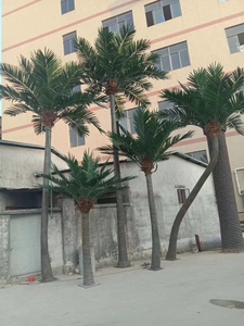 Ornements de jardin, arbre artificiel d'extérieur, palmier artificiel <span class=keywords><strong>Tropical</strong></span>, cocotier artificiel pour la décoration - Product Image 6