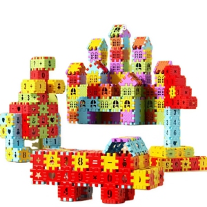 LEZA BABY Usine Vente Directe Coloré DIY Blocs Éducatifs à Empiler Puzzle Jouets Interactifs Parent-enfant pour Enfants - Product Image 1