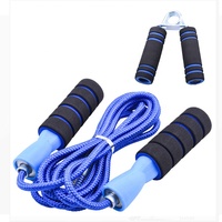Kit de roue AB 6-en-1 de vente chaude avec pince à main pour corde à sauter et genouillère
