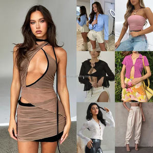 2024 vendita all'ingrosso di moda molluschi usato parsimonioso mix di abiti assortiti pantaloni alla rinfusa balle di <span class=keywords><strong>prima</strong></span> <span class=keywords><strong>classe</strong></span> vestiti nuovi per le donne - Product Image 3