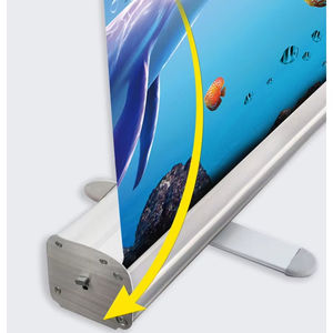 حامل لافتات قابل للطي من الألومنيوم خفيف الوزن وقابل للتعديل، مخصص للعرض في المعارض - Product Image 4