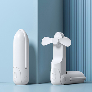 Mini Ventilador de Mano Plegable con Forma de Bala, Portátil, Recargable por USB, Silencioso, para Escritorio, Ideal para Regalo - Product Image 1