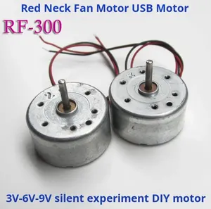 Ventilateur de cou pour influenceurs RF300, moteur solaire 3V 3.7V 6V, micro-moteur DC USB, fabriqué dans d'autres régions étrangères - Product Image 4
