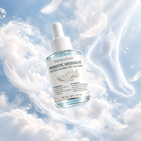 Sérum pour les pieds Clean Beauty Vegan Fermented Probiotic, hydratation nuit, protection de la barrière cutanée, peptide de cuivre, liquide lissant pour les pieds