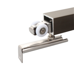 Rodillo de puerta de acero inoxidable Zhan Han de 4 ruedas con rodamiento silencioso para puertas correderas de madera y aluminio - Product Image 5