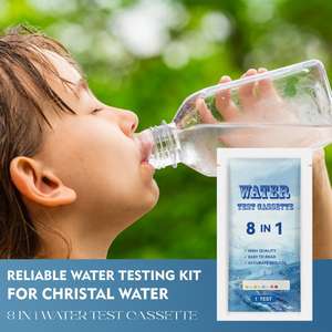 Bandelettes de <span class=keywords><strong>test</strong></span> d'eau de dureté totale portables <span class=keywords><strong>Test</strong></span> d'eau potable bandelettes de prix bon marché - Product Image 5