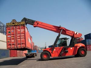 Venta caliente 45 Ton 15M Contenedor eléctrico <span class=keywords><strong>Reach</strong></span> <span class=keywords><strong>Stacker</strong></span> SRSC45E6 <span class=keywords><strong>Popular</strong></span> en los países europeos - Product Image 3