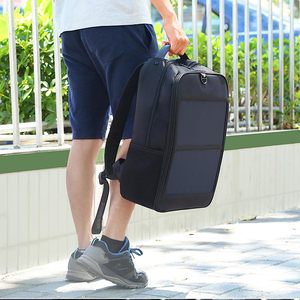 <span class=keywords><strong>Mochila</strong></span> solar de alta tecnología para hombre, bolsa inteligente para exteriores, batería de energía con puerto de carga USB, venta al por mayor - Product Image 5