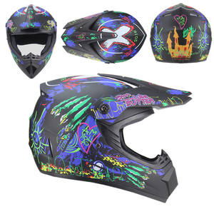 ZoomLon vente en gros d'usine coloré coupe-vent casque de <span class=keywords><strong>moto</strong></span> de course Casco Motocross casque tout-terrain ABS matériel OEM ODM - Product Image 1