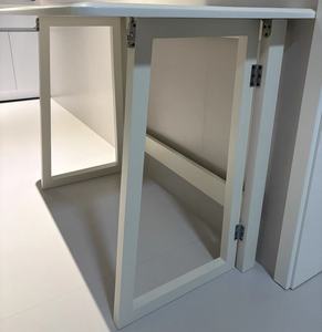 Bureau et chaise pliables portables, aucune installation requise, adaptés aux bureaux d'<span class=keywords><strong>ordinateur</strong></span> à domicile et aux petites tables de salle à manger d'appartement - Product Image 6