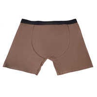 Offre Spéciale 100% coton doux hommes sous-vêtements sans couture ceinture personnalisée grande taille caleçon confort longue jambe collée Boxer slip pour hommes