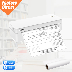 เครื่องพิมพ์พกพาขนาดเล็ก 300DPI รองรับกระดาษ <span class=keywords><strong>A4</strong></span> ใช้ความร้อน แบตเตอรี่ 2600mAh ใช้งานได้นาน 72 ชั่วโมง เชื่อมต่อไร้สาย USB และบลูทูธ สำหรับพิมพ์รายงาน ข้อตกลง และเอกสารต่างๆ - Product Image 1