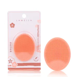 Lameila Custom Logo Cleansing Gesichts bürste Hersteller Wieder verwendbarer Gesichts reiniger Silikon Gesichts reinigungs bürste C0327