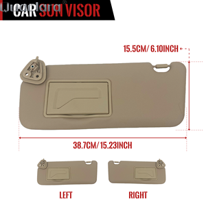 Nouveau pare-soleil de voiture en ABS de remplacement 852012L020 852022L020 pour I30 I30CW <span class=keywords><strong>2008</strong></span> 2009 2010 2011 - Product Image 2