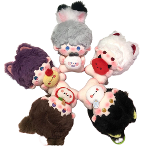 10cm Soft Anime for & Deep <b>Space</b> Kawaii Doll Bag Pendant Mini Plush <b>Light</b> Keychain with 3D Shape and Letterpress Printing - Product Image 1