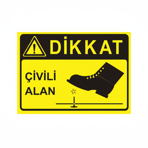 Señal de Advertencia para Áreas con Púas, para Jardín y Césped, Mayor Visibilidad, Señal de Seguridad para Exteriores - Product Image 2