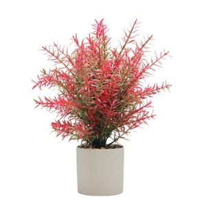 Vente en gros de plantes artificielles en pot, plantes vertes en pot, plantes décoratives en plastique pour l'intérieur et l'extérieur, bonsaï de <span class=keywords><strong>romarin</strong></span> - Product Image 5