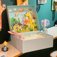Emballage cadeau tridimensionnel de dessin animé direct d'usine boîte à couverture rigide personnalisée