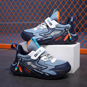 Zapatos deportivos de moda al por mayor para niños, transpirables, con suela suave, estilo para caminar, zapatos escolares para niños, zapatillas de correr, zapatillas de moda. - Product Image 4