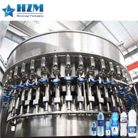 Machine de remplissage d'eau en bouteille plastique, machine de remplissage d'eau pure en bouteille PET, équipement de mise en bouteille d'eau pour boissons
