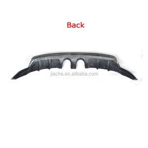 Diffuseur de pare-chocs arrière en fibre de carbone / FRP pour Volkswagen VW <span class=keywords><strong>Golf</strong></span> 6 VI MK6 R20 2010-2013 Style <span class=keywords><strong>E</strong></span> Plaque de protection de pare-chocs arrière - Product Image 3